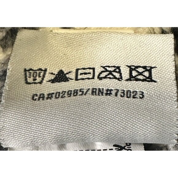 Bluenotes Womens Cardigan Sweater Shawl Collar Snowflake Long Sleeve Gray Size S - Picture 11 of 13